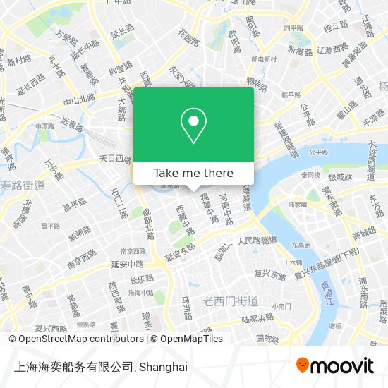 上海海奕船务有限公司 map