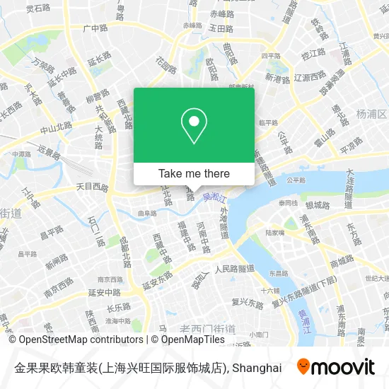 金果果欧韩童装(上海兴旺国际服饰城店) map