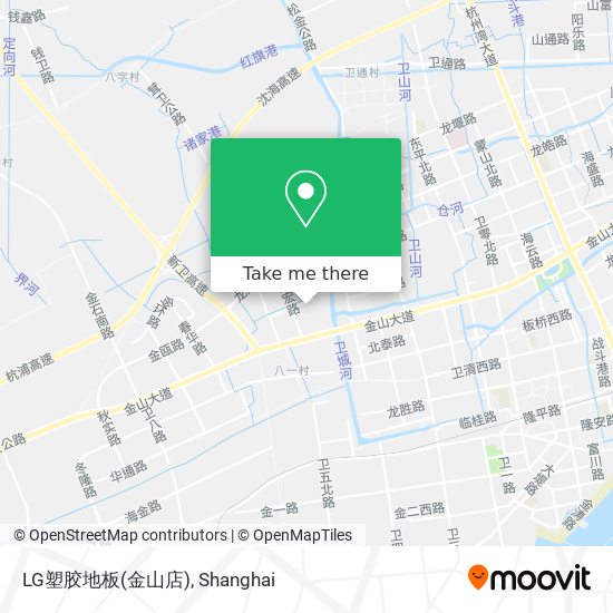 LG塑胶地板(金山店) map