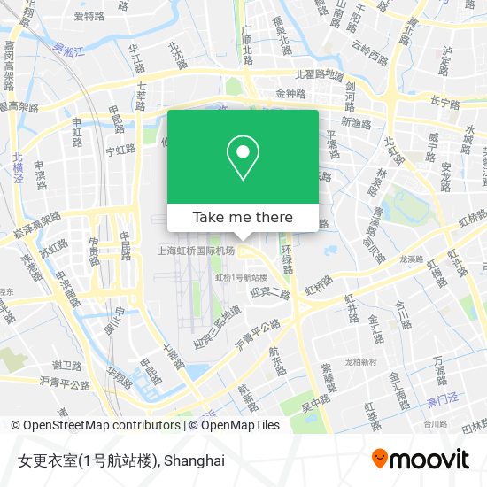 女更衣室(1号航站楼) map