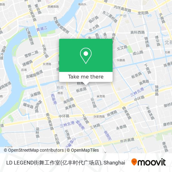 LD LEGEND街舞工作室(亿丰时代广场店) map