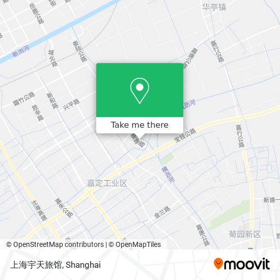 上海宇天旅馆 map