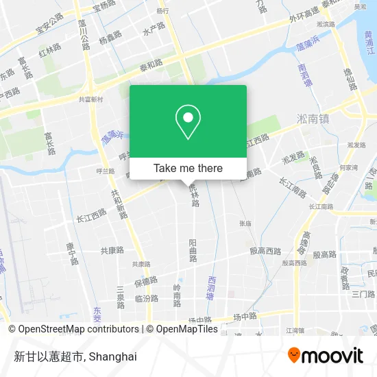 新甘以蕙超市 map