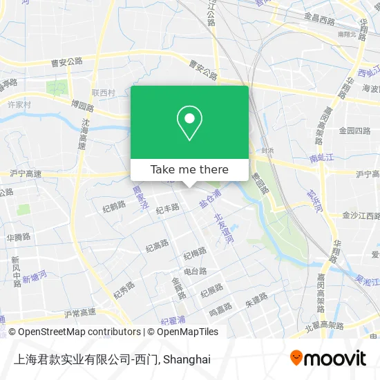 上海君款实业有限公司-西门 map