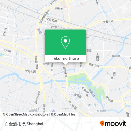 白金酒礼行 map