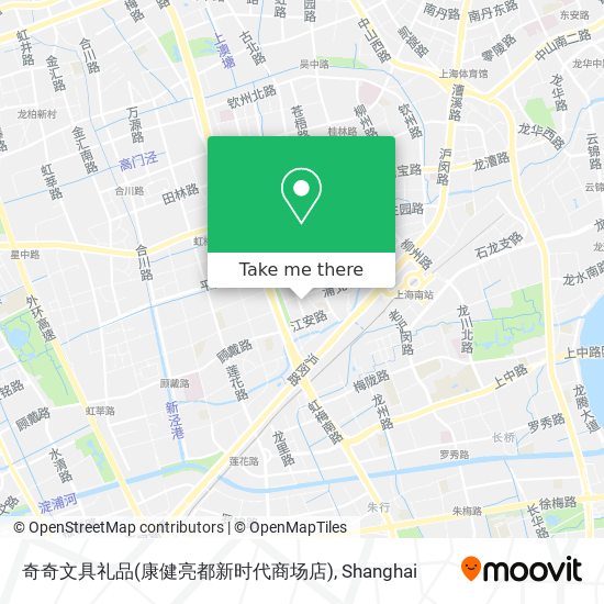 奇奇文具礼品(康健亮都新时代商场店) map