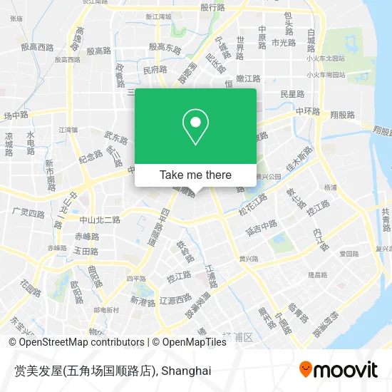 赏美发屋(五角场国顺路店) map