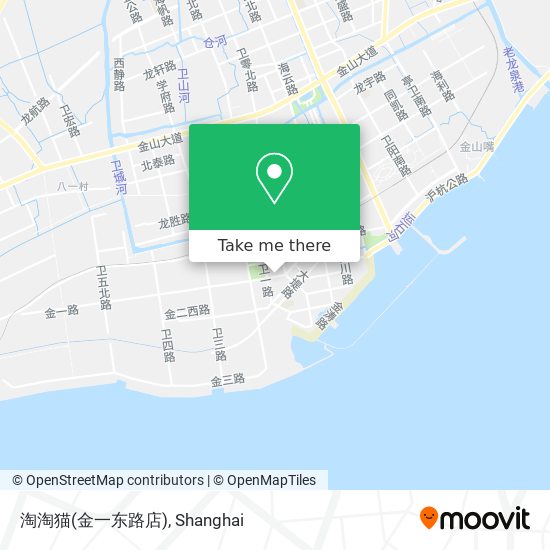 淘淘猫(金一东路店) map