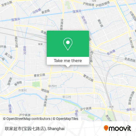 联家超市(宝园七路店) map