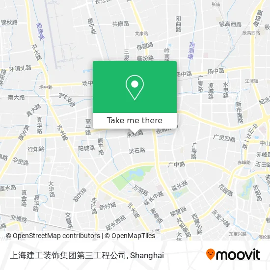 上海建工装饰集团第三工程公司 map
