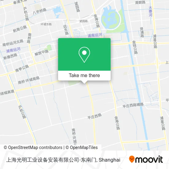 上海光明工业设备安装有限公司-东南门 map