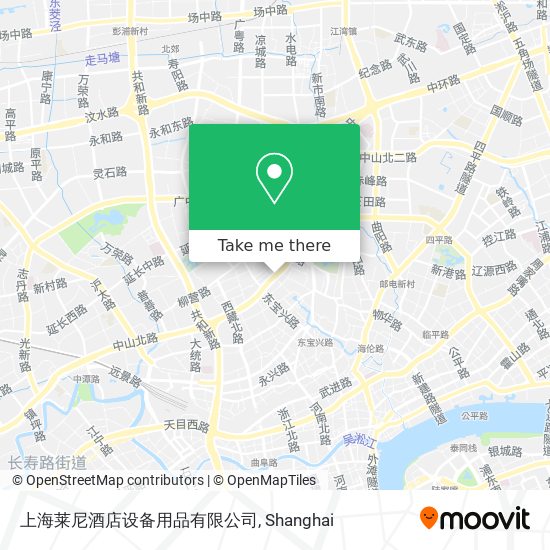 上海莱尼酒店设备用品有限公司 map
