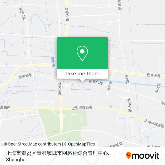 上海市奉贤区青村镇城市网格化综合管理中心 map