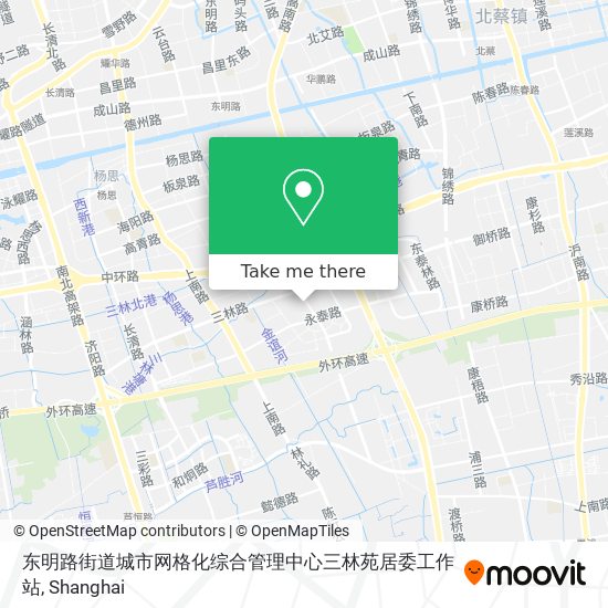 东明路街道城市网格化综合管理中心三林苑居委工作站 map