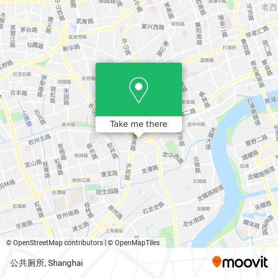公共厕所 map