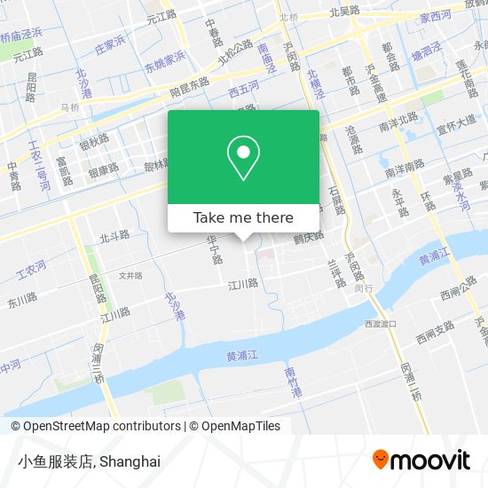 小鱼服装店 map