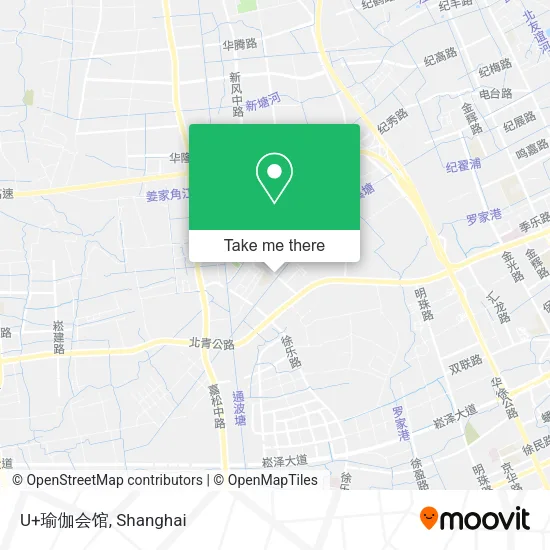 U+瑜伽会馆 map