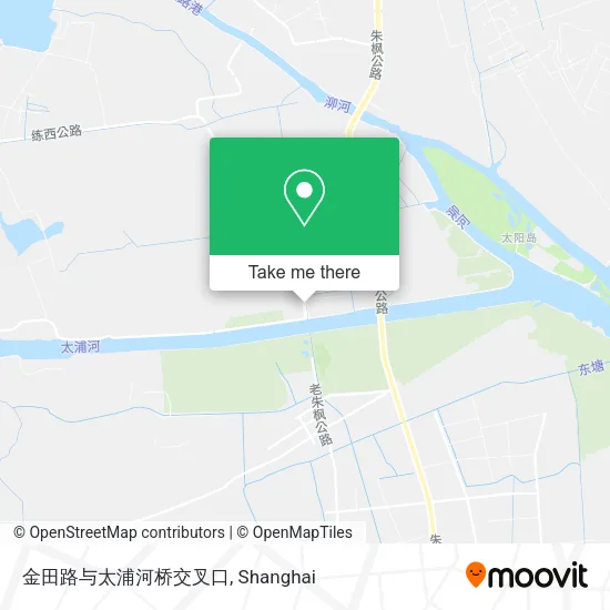 金田路与太浦河桥交叉口 map