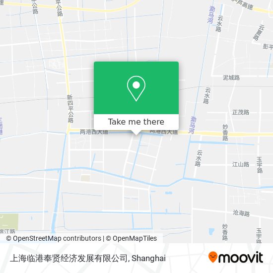 上海临港奉贤经济发展有限公司 map