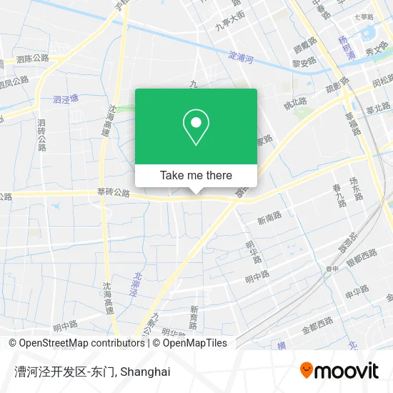 漕河泾开发区-东门 map