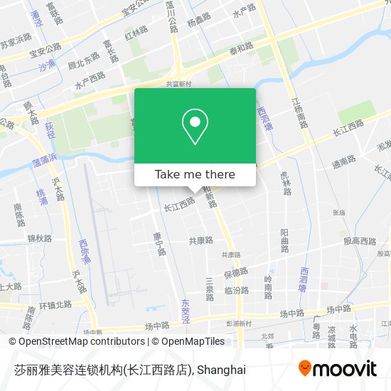 莎丽雅美容连锁机构(长江西路店) map