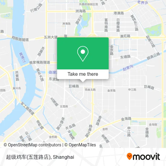 超级鸡车(五莲路店) map