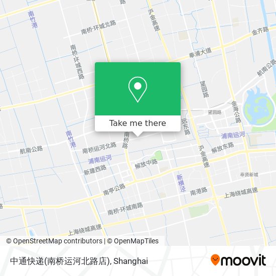 中通快递(南桥运河北路店) map