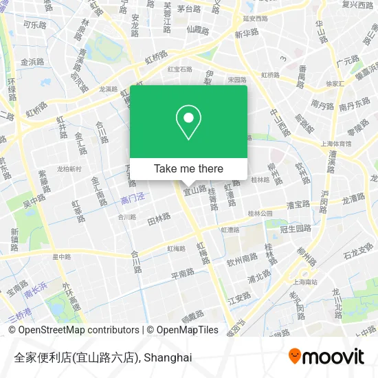 全家便利店(宜山路六店) map