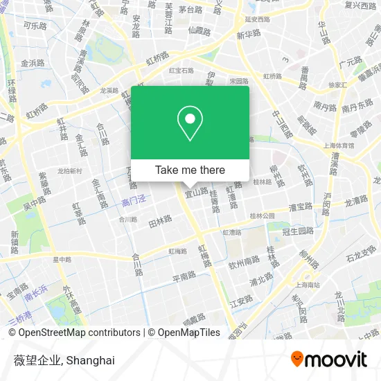 薇望企业 map