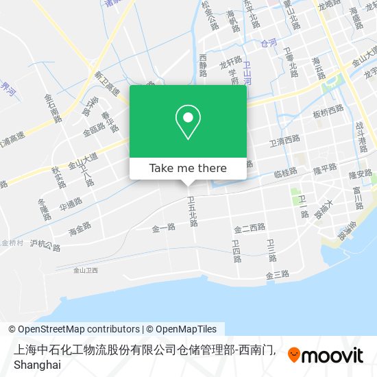 上海中石化工物流股份有限公司仓储管理部-西南门 map