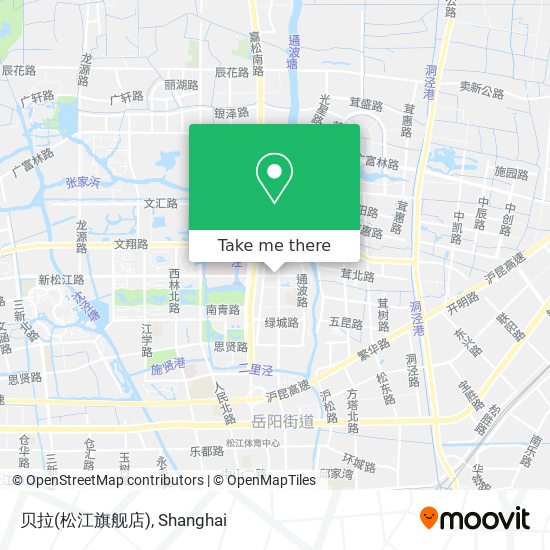 贝拉(松江旗舰店) map