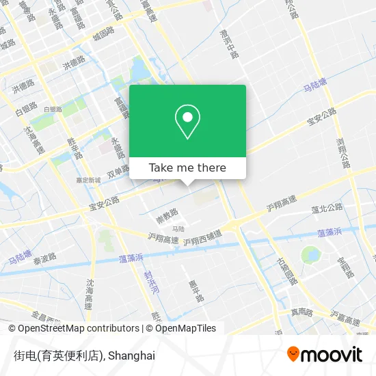 街电(育英便利店) map