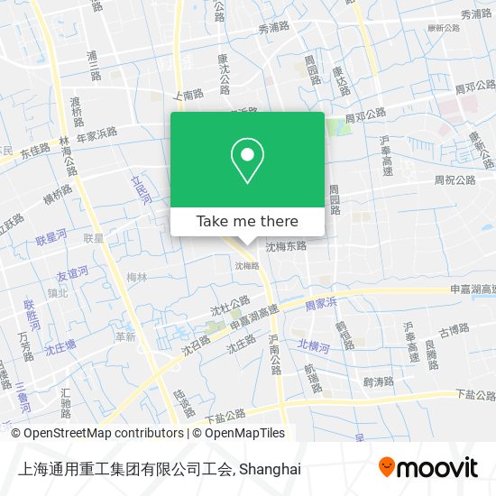 上海通用重工集团有限公司工会 map