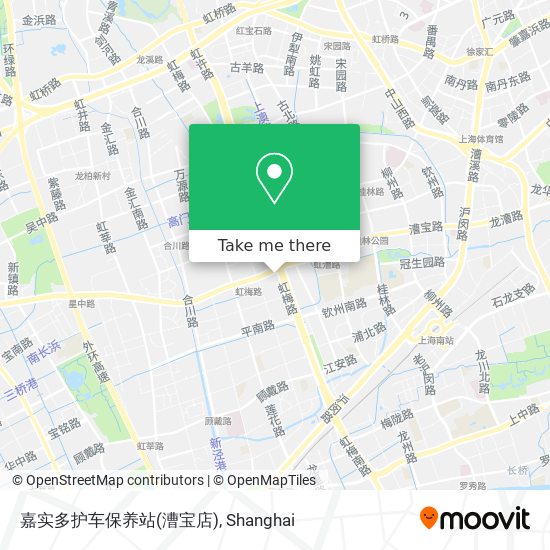 嘉实多护车保养站(漕宝店) map