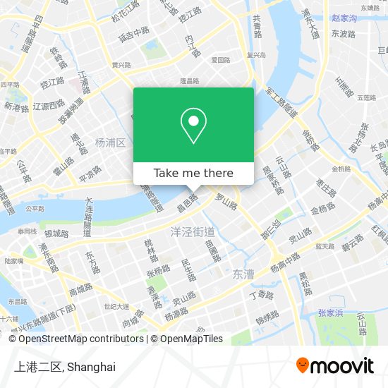 上港二区 map