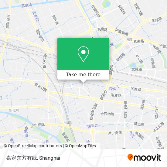 嘉定东方有线 map