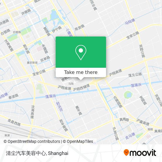 清尘汽车美容中心 map