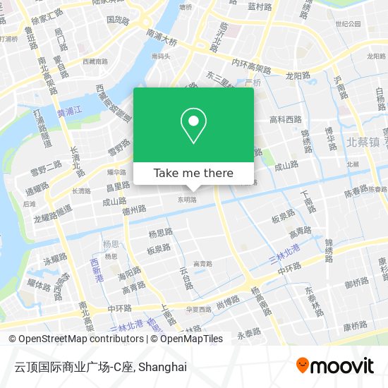 云顶国际商业广场-C座 map
