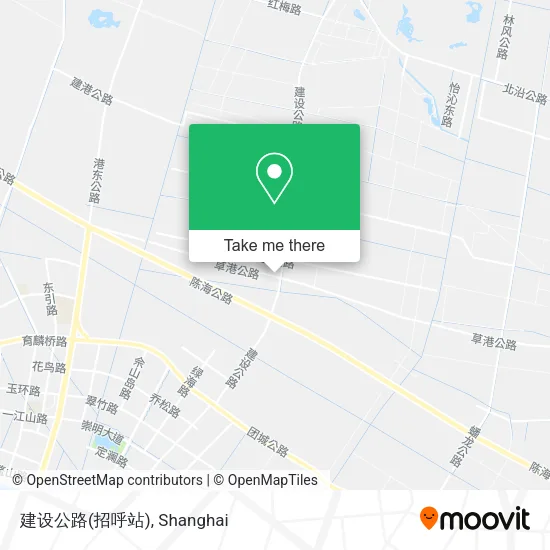 建设公路(招呼站) map