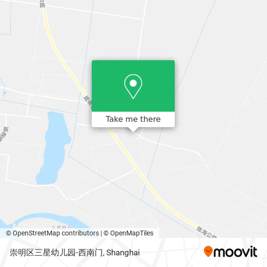 崇明区三星幼儿园-西南门 map