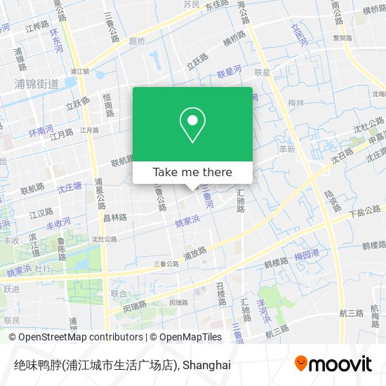 绝味鸭脖(浦江城市生活广场店) map