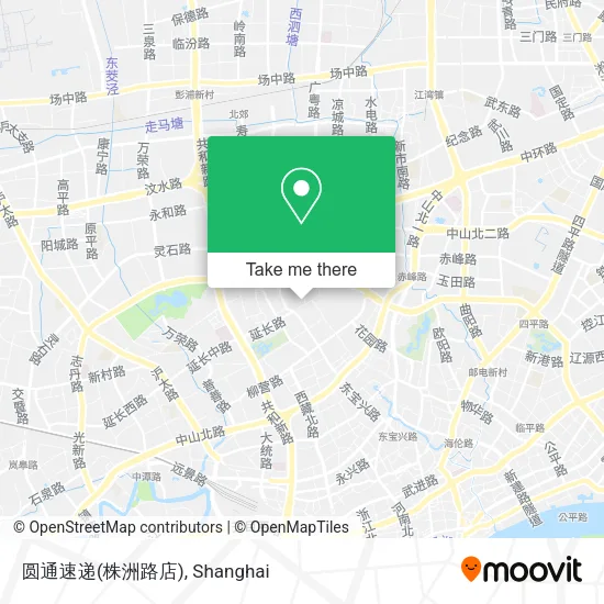 圆通速递(株洲路店) map