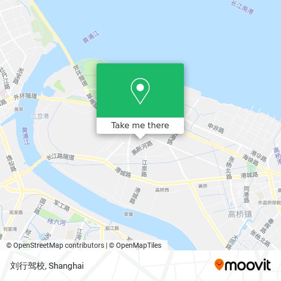 刘行驾校 map