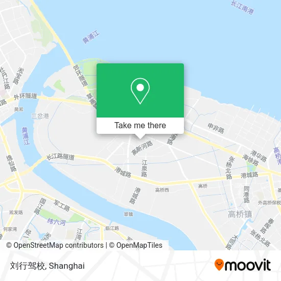 刘行驾校 map
