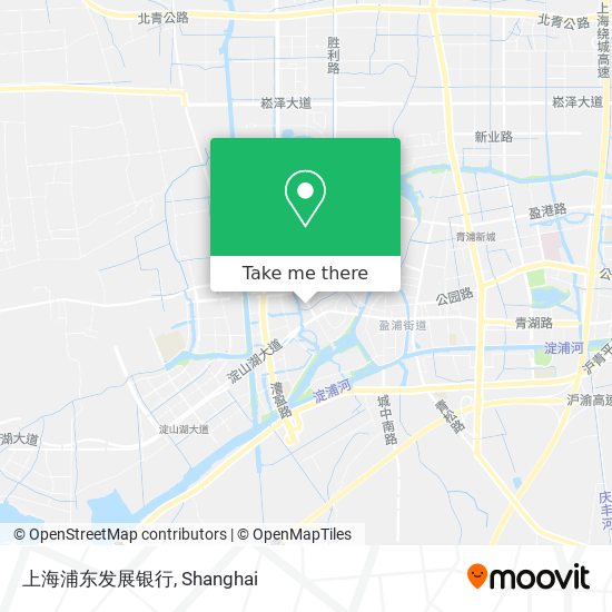 上海浦东发展银行 map