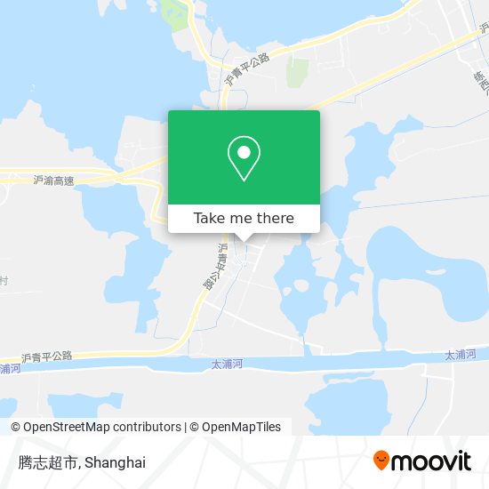 腾志超市 map