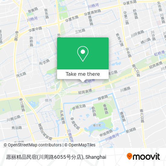 愿丽精品民宿(川周路6055号分店) map