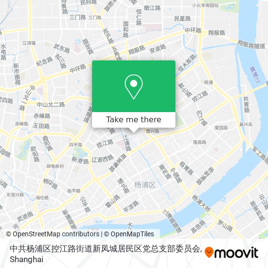 中共杨浦区控江路街道新凤城居民区党总支部委员会 map