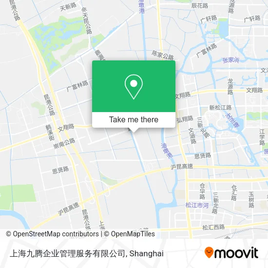 上海九腾企业管理服务有限公司 map