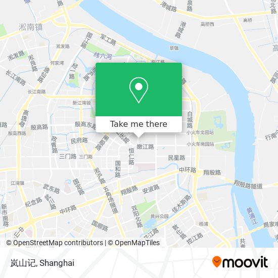岚山记 map